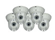 5 pcs M7 550/600 TVL pan and tilt dome wireless network camera