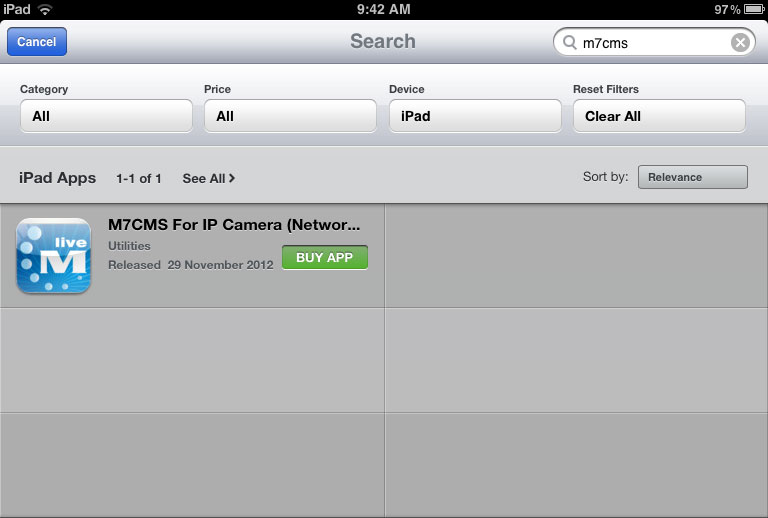 Buy M7CMS Application for iOS