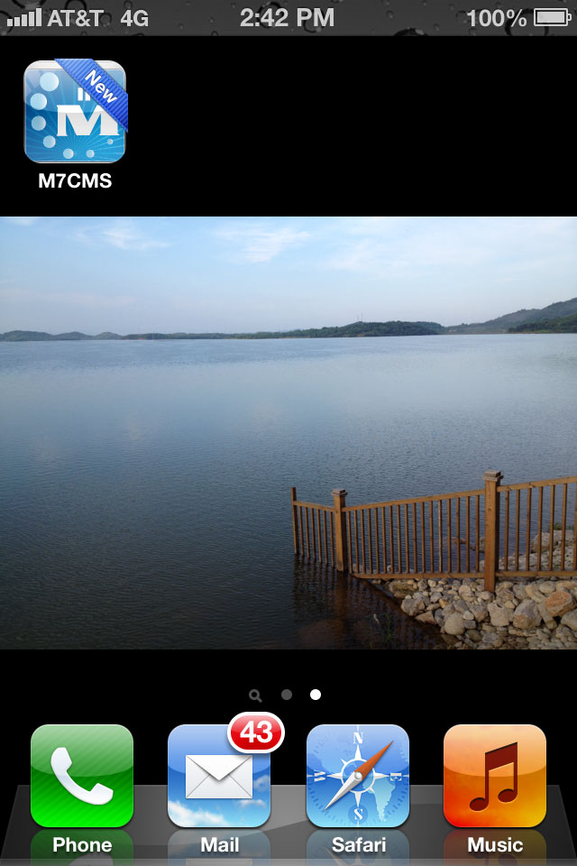 Install M7CMS on your iPhone