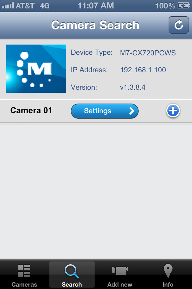 M7 Cameras on your local network