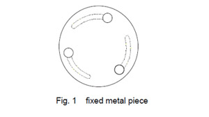 M7-CD550WS Fxied metal piece
