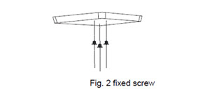 M7-CD550WS Fxied Screws