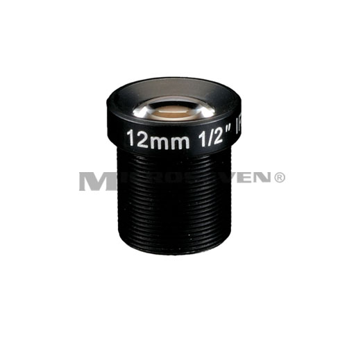 Microseven M7-M12B1216A / Megapixel IR 1/2 Board Mount Lens 12mm F1.6