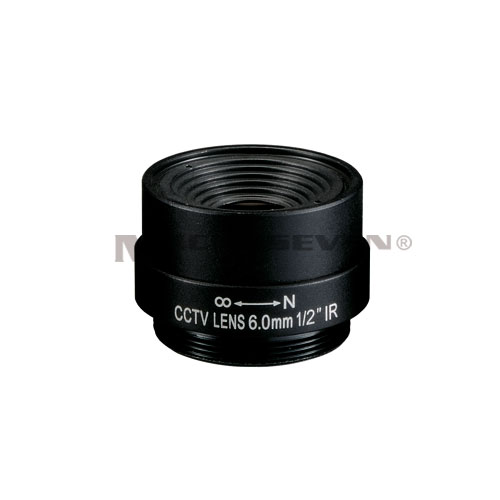 Microseven M7-M12F0616A / Megapixel IR 1/2 Fixed-Focal Lens 6.0mm F1.6
