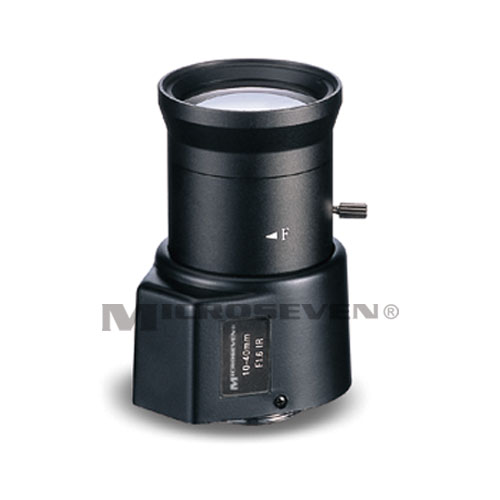 Microseven Megapixel IR 1/2 Varifocal Lens Manual Iris 10-40mm