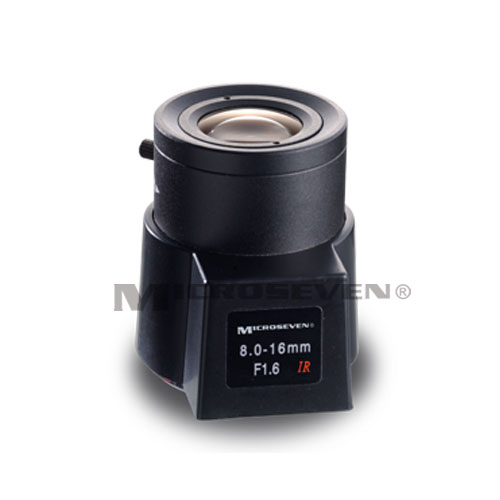 Microseven Megapixel IR 1/2 Varifocal Lens Manual Iris 8.0-16mm