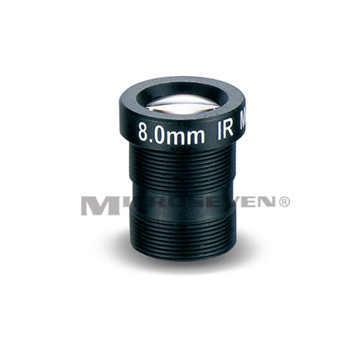 Microseven M7-M13B0818A / Megapixel IR 1/3 Board-Mount Lens 8.0mm F1.8