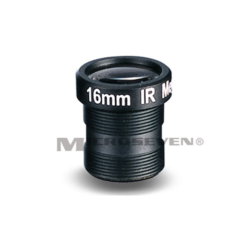 Microseven M7-M13B1618A / Megapixel IR 1/3 Board-Mount Lens 16mm F1.8