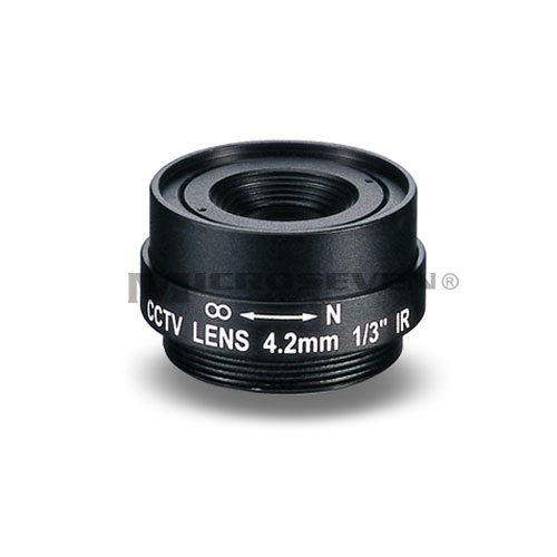 Microseven M7-M13F04218A / Megapixel IR 1/3 Fixed-Focal Lens 4.2mm F1.8