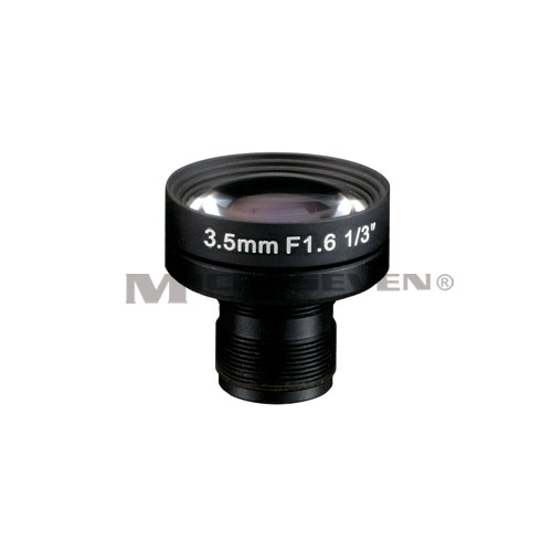 Microseven M7-N13B03516A / Non Distortion 1/3 Board Mount Lens 3.5mm F1.6