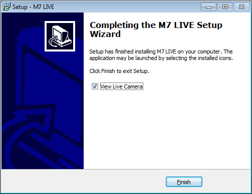 M7live setup