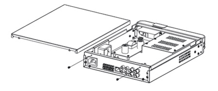 MSH-DVS1CHD Hard Disk Setup