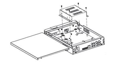 MSH-DVS1CHD Hard Disk Setup