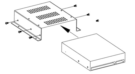 MSH-DVS4CHD Hard disk setup