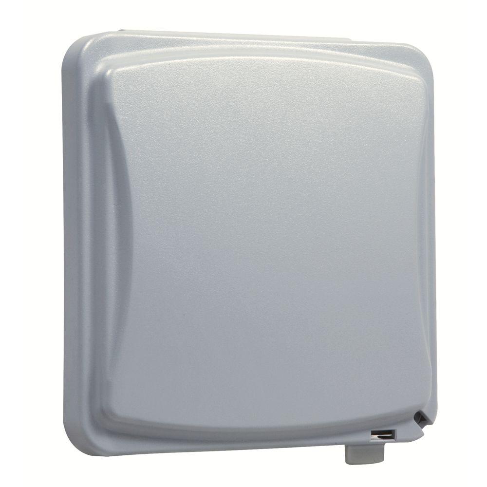 weather proof cover on the power supply