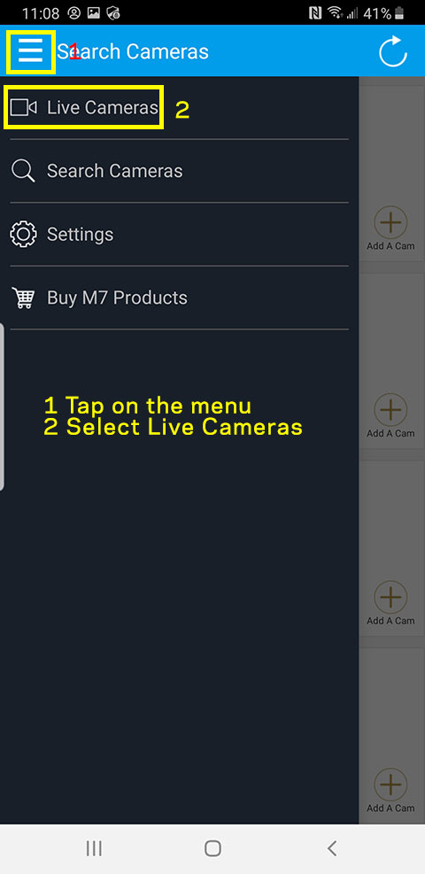microseven cam locator cannot find camera microseven cam locator cannot find camera