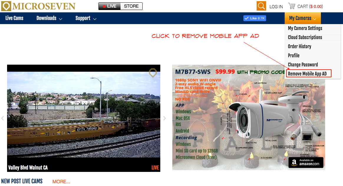 microseven delete selected videos microseven delete selected videos