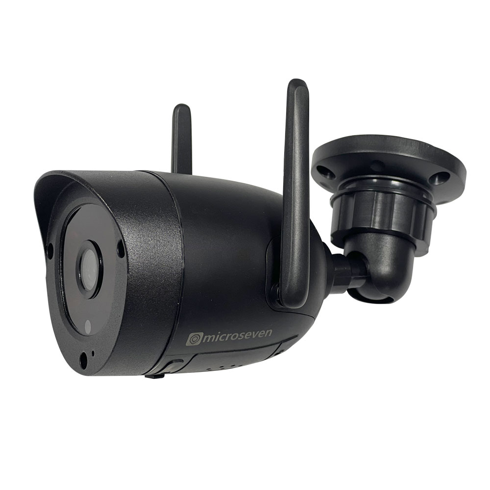 Microseven Professional Open Source Security Camera, Remote Managed, 30fps, IP Network, Full HD 1080P (1920x1080p), PoE + Dual Band Wi-Fi (2.4/5GHz) All in One, Compatible Starlink Wi-Fi, Wide Angle, Smart Motion Detection, Outdoor & Indoor (IP 66), Night Vision, 128GB SD Slot, Two-Way Audio, ONVIF, Web GUI & Apps, CMS (Camera Management System), M7RSS (Video Recorder Server), Cloud Storage, Broadcasting on YouTube and Microseven