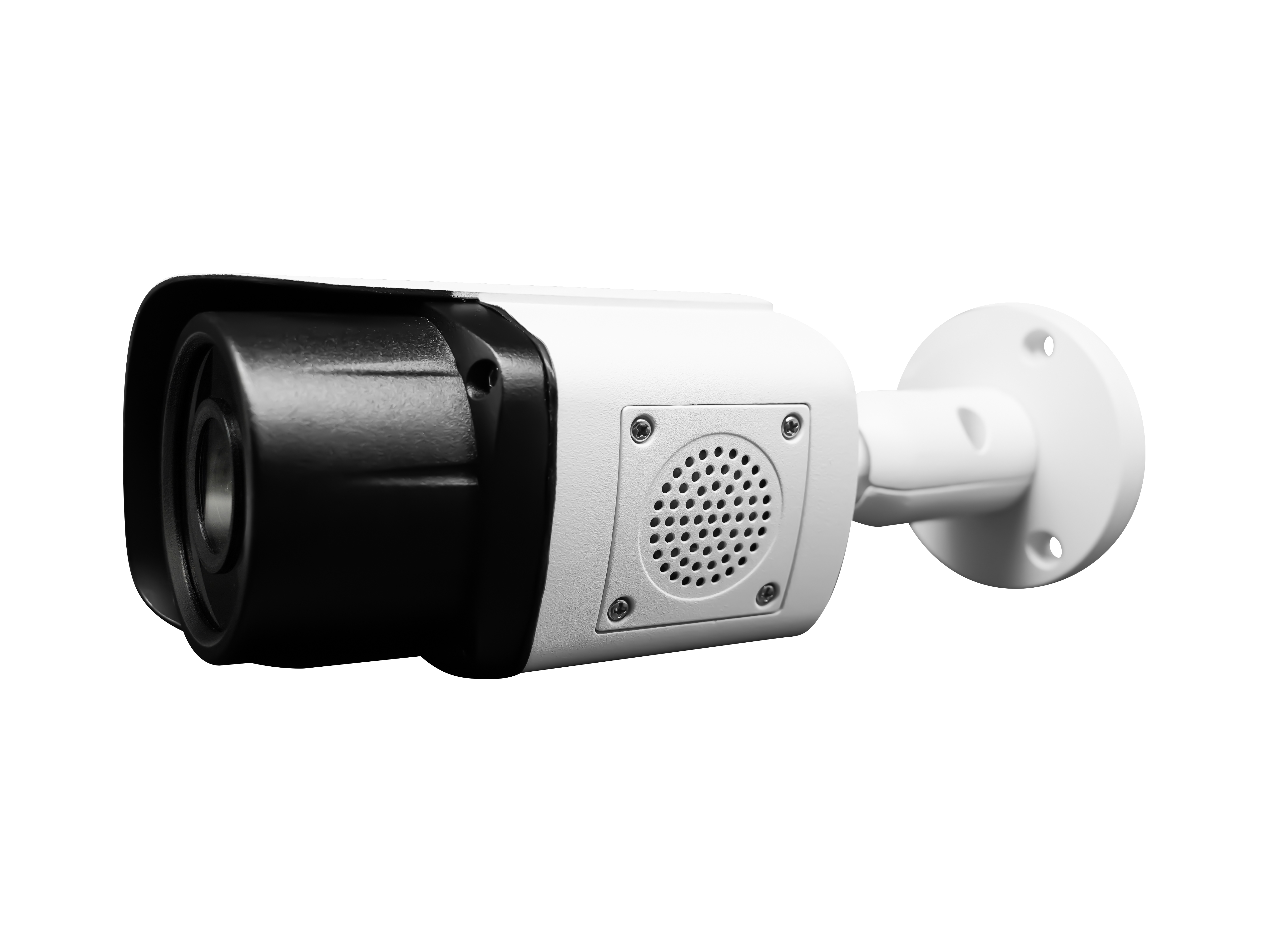 Microseven Open Source 4K/8MP Full Color Night Vision PoE Indoor / Outdoor IP Camera, UltraHD 8MP PoE IP Bullet Security Camera with Human/Vehicle Detection, Two-Way Audio Wide Angle,WDR, DNR, 256GB SD Slot, Waterproof, ONVIF CCTV Surveillance Camera, Web GUI & Apps, VMS (Video Management System) Cloud Storage+ Broadcasting on YouTube, Facebook & Microseven.tv
