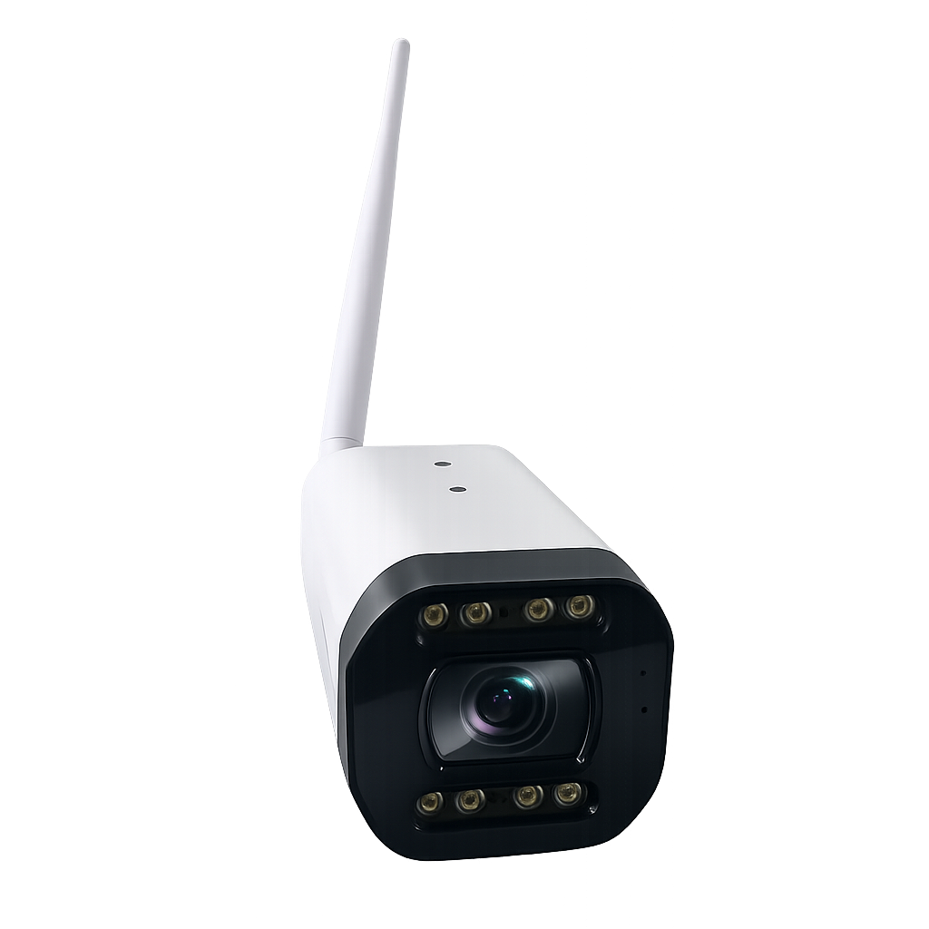Microseven 4K PoE + WiFi Security Camera (8MP) – Google Firmware, Dual-Band 2.4/5GHz, Outdoor, Open Platform