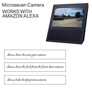 Microseven M7B4K-WPSAA-P4 Open Source Ultra HD 4K(3840X2160) [WiFi+PoE] All in One SONY 1/2.8" Chipset CMOS 2.8mm 8MP Lens Ultra-Wide Angle, 2.4/5 GHz Plug-in WiFi Two-Way Audio with Built-in Amplified Microphone and Speaker plug and Play ONVIF, IR Light (On/Off in the APP) Security Outdoor IP Camera, Motion Detection, 256GB SD Slot, Day & Night, Web GUI & Apps, CMS (Camera Management System) M7 Cloud Storage and and Broadcasting on YouTube & Microseven