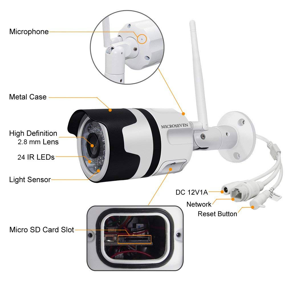 ip camera indoor hd wireless network camera