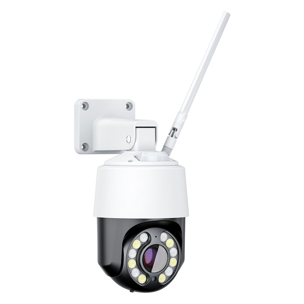 Microseven Professional Open Source Security Camera, Remote Managed, UltraHD 4K/8MP (3840X2160p), 3.5-in Compact Design, 14x Optical Zoom PTZ, Wired PoE external, Wi-Fi Dual Band, Metal Cover, IP66 Weatherproof, Smart Motion Detection & Auto Tracking, Outdoor & Indoor, Spotlights Smart Color Night Vision, support 256GB microSD, Two-way audio with Build-in Microphone and External Speaker, Auto Cruise, ONVIF, Web GUI & Apps, CMS, M7RSS, Cloud Storage, Broadcasting on YouTube & Microseven