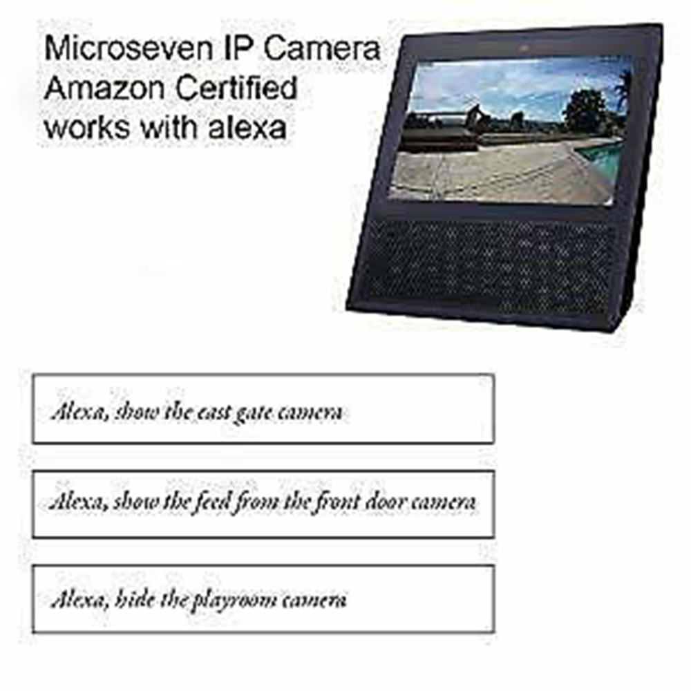 Microseven Professional Open Source, Remote Managed, 5MP (2560x1920) UltraHD PoE+ 20X Optical Zoom Pan Tilt Speed Dome IP Camera, Smart Motion Detection & Auto Tracking, Indoor / Outdoor PTZ Camera, Spotlights Smart Color Night Vision 256GB SD Slot,Day & Night,Sony Starvis CMOS,IP66 Weatherproof, Two-Way Audio with Build-in Microphone & External Speaker (Included), Auto Cruise,ONVIF, Web GUI & Apps, CMS (Camera Management System), Cloud Storage + Broadcasting on YouTube and Microseven