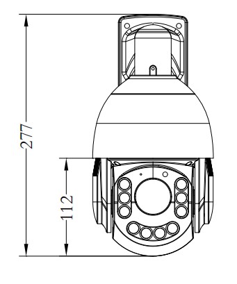 Microseven Open Source 6MP (3072x2048) Full Color Night Vision UltraHD PoE+ 20X Optical Zoom Pan Tilt Speed Dome IP Camera, Human & Vehicle Motion Detection & Auto Tracking, Indoor / Outdoor PTZ Camera, WDR, DNR, Sony CMOS, IP66 Weatherproof, Built-in 256GB SDcard Slot, Two-Way Audio, Auto Cruise, Web GUI & Apps, VMS (Video Management System),  Cloud Storage + Broadcasting on YouTube, Facebook & Microseven.tv