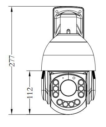 Microseven Ultra HD 6MP (3072x2048) Full Color Night Vision PoE+ Indoor / Outdoor 20X Optical Zoom Pan Tilt Speed Dome (PTZ) IP Network Camera with Human & Vehicle Motion Detection & Auto Tracking, WDR, DNR, IP66 Waterproof, Built-in 256GB SD card Slot, Two-Way Audio, Auto Cruise, Web GUI & Apps, VMS (Video Management System),  Cloud Storage and Broadcasting on YouTube & Microseven