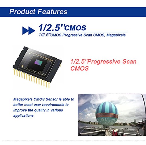 Microseven Open Source WDR ProHD 1080P / 30fps 1/2.5" COMS Ultra-Wide View Angle (150°) 3MP Lens +Two Way Audio P2P Dome IP Camera Build-in POE Day & Night Indoor / Outdoor SD Slot Compatible with Any ONVIF NVR, Web GUI & Apps, VMS (Video Management System), Free M7 Cloud and Free Live Streaming on microseven.tv / Works with Alexa