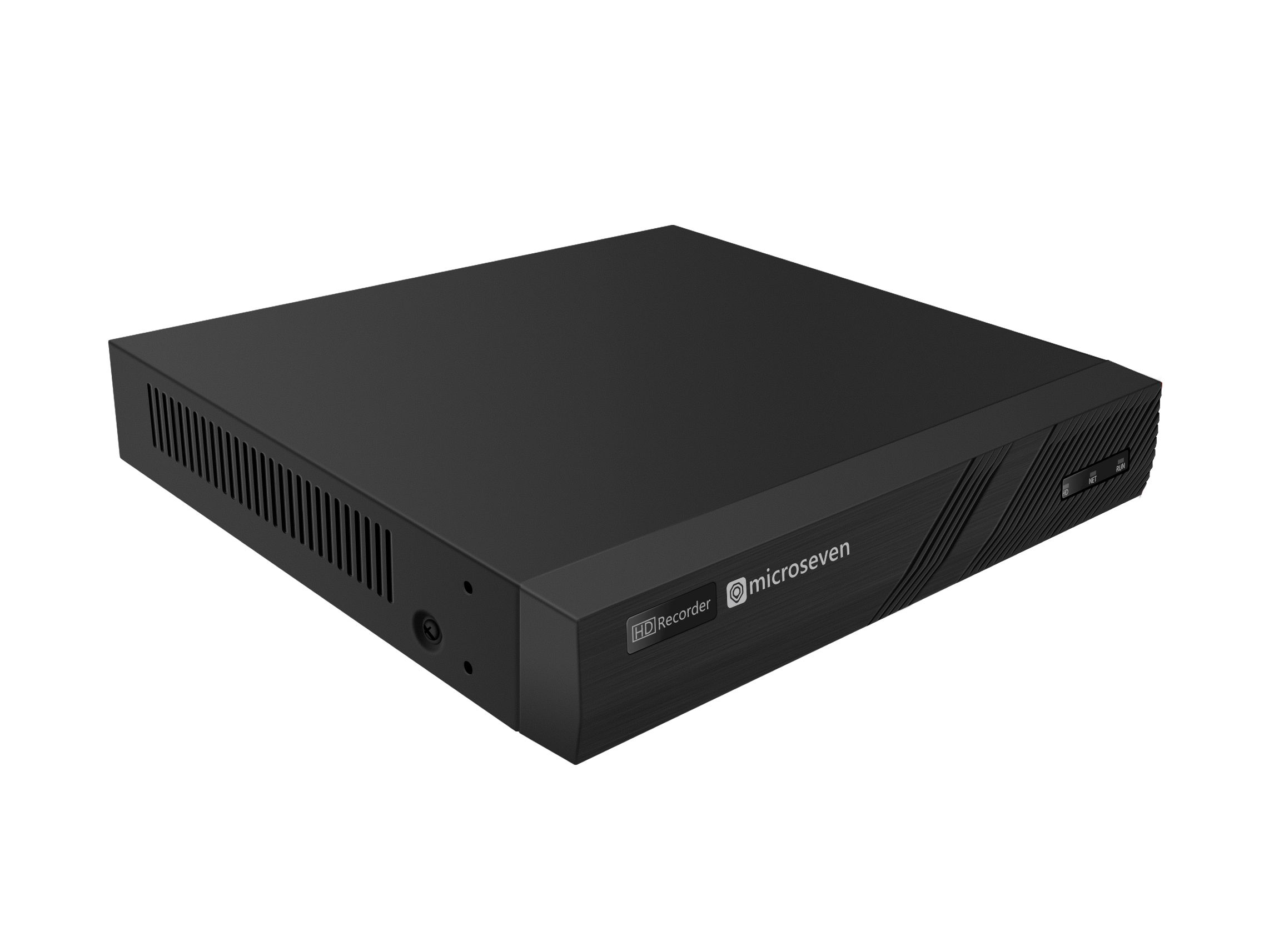 Microseven 4k 8 Channel 8 Port PoE H.265 Network Video Recorder NVR for Security Camera (8CH 1080P/3MP/4MP/5MP/6MP/4K) Supports up to 8 x 8-Megapixel IP Cameras, Max. 10TB HDD 1x SATA(Not Included) 1 VGA, 1 HDMI, 8 PoE Ports, Support All Microseven Cameras